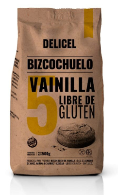Caja Premezcla Para Bizcochuelo Vainilla X 500 Gr X 12 U