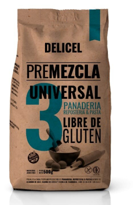 Caja Premezcla Universal (Panadería, Repostería & Pastas) X 500 Gr X 12 U