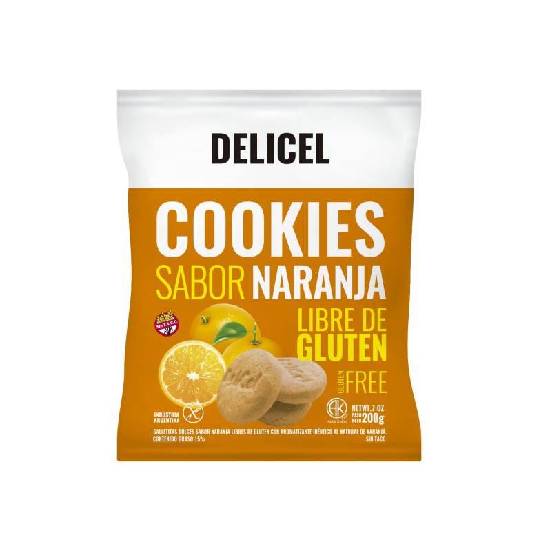 Caja Cookies Naranja X 20 U. X 200 Grs. C/U