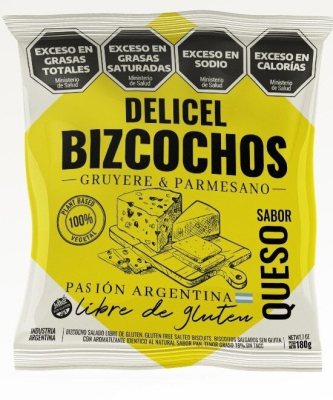 Caja Bizcochos Salado Queso X 180 Gr X 20 U
