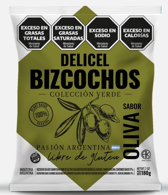 Caja Bizcochos Salado Oliva X 180 Gr X 20 U