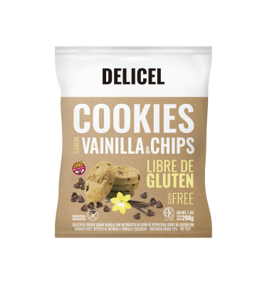 Caja Cookies Vainilla& Chips X 200 Gr X 20 U