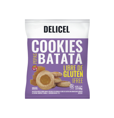 Caja Cookies Pepas De Batata X 20 U. X 200 Grs. C/U