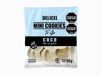 Caja Minicookies Coco X 60 Gr X 50 U