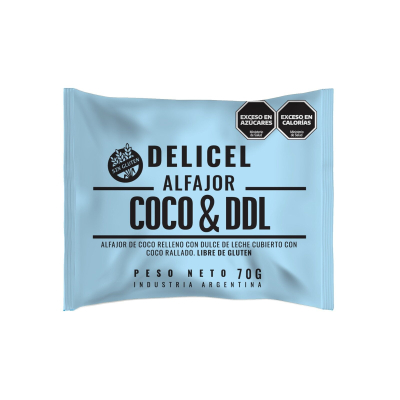 Caja  Alfajore Coco & Ddl  X 27 U 70 Gr