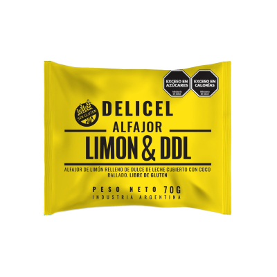 Caja  Alfajores Limon & Ddl  X 27 U 70 Gr