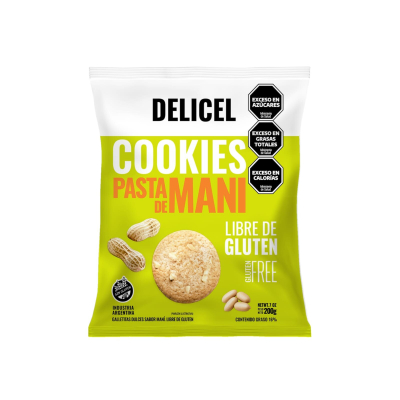 Caja Cookies Pasta De Mani X 20 U. X 200 Grs. C/U