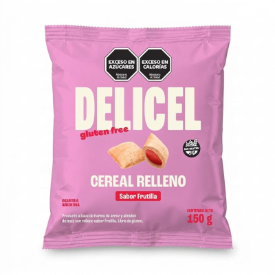 Caja Cereal Relleno Frutilla X 20 U X 150 Gr